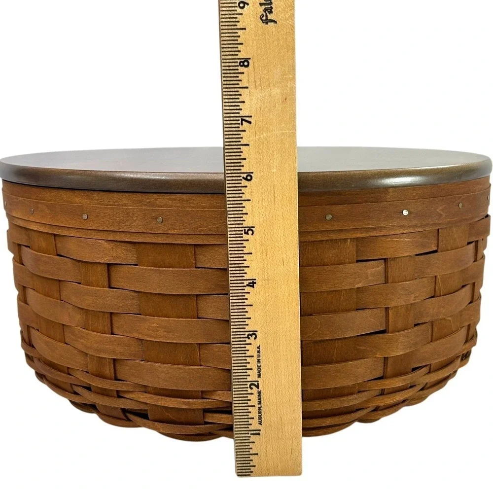 Longaberger ROUND KEEPING Basket 2008 13